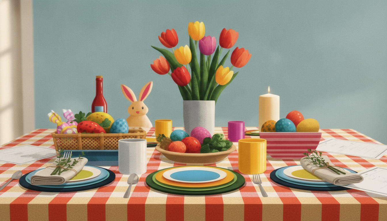 Easter Table Décor Checklist + Printable Tablescape Planner