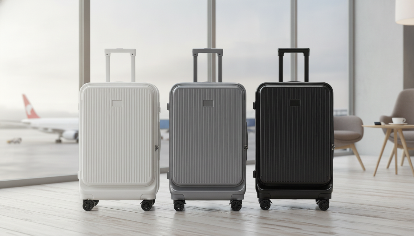 20-Inch Front-Opening Carry-On with Password Lock