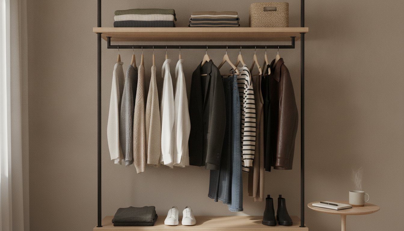 Capsule Wardrobe System to Cut Decision Anxiety Fast