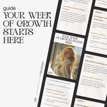 Plan a Weekly Growth Week: One Outcome, Real Progress
